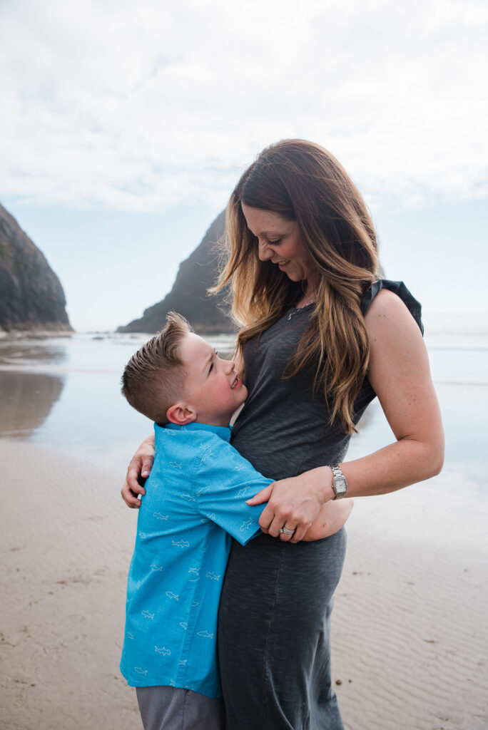 Gearhart Oregon beach family photos